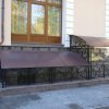 Кованые козырьки, навесы, входная группа