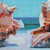 Мозаика из натурального камня и смальты